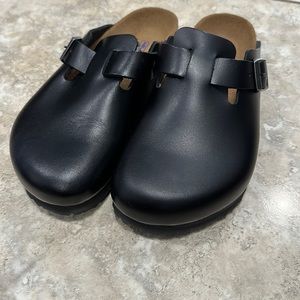 Boston Birkenstock Black